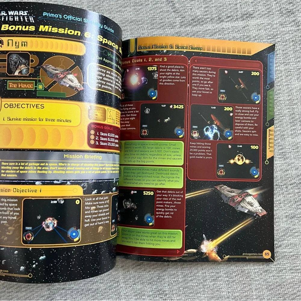 Microsoft Xbox Star Wars Starfighter Video Game Strategy Guide